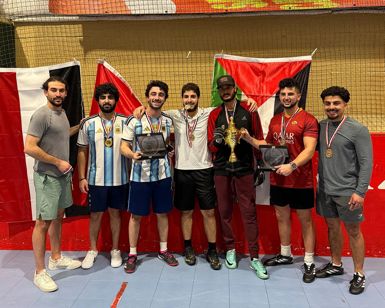 Ramadan Adult Tournament participants