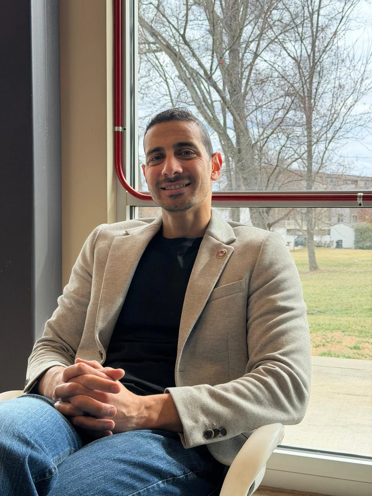 Abdel Elnoubi, Co-Founder and Director of Public Relations and Community Engagement at Falcons City SC